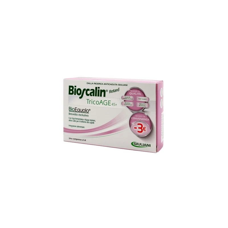 Bioscalin Retard Tricoage 45+ Integratore Per Capelli - 30 Compresse