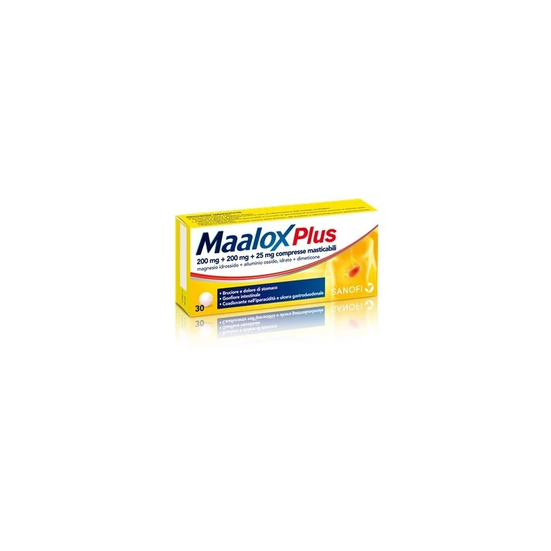 Sanofi Maalox Plus 50 Compresse Masticabili