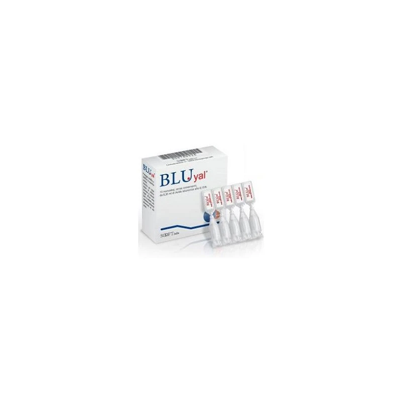 Sooft Italia Bluyal Gocce Oculari 15 Flaconcini Monodose